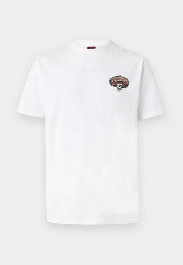 GUZMAN DEAD DINERS UNISEX - Print T-shirt - white