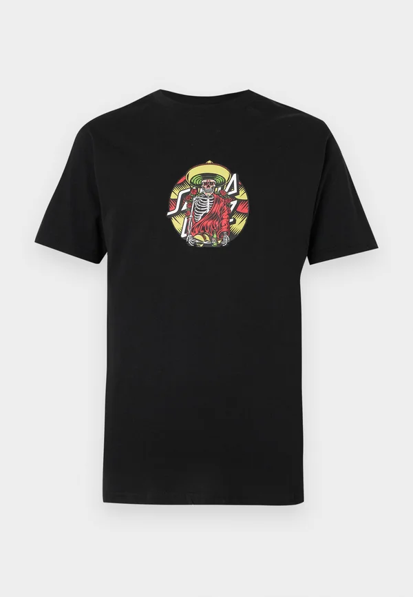 GUZMAN DINING DOT UNISEX - Print T-shirt - black