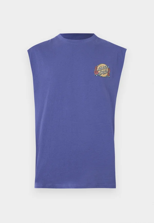 GUZMAN DOT TANK UNISEX - Top - navy dusk
