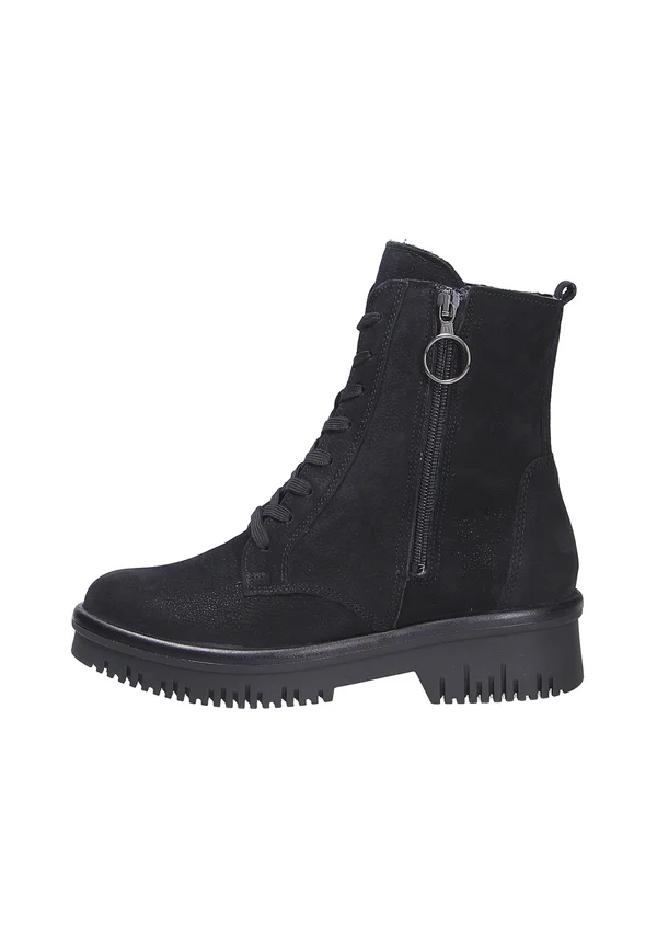 H-ALEA - Lace-up ankle boots - schwarz