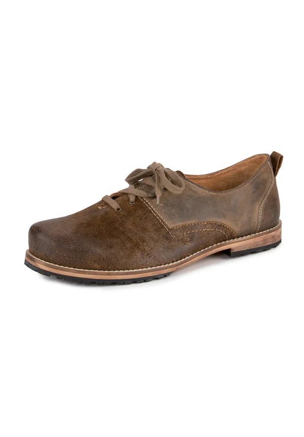 HAFERL JOHN - Lace-ups - hellbraun gespeckt
