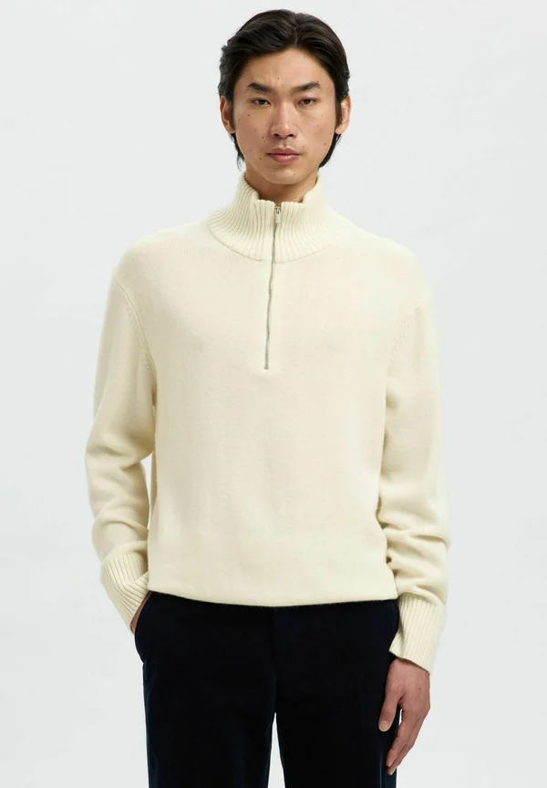 HALF-ZIP - Jumper - angora