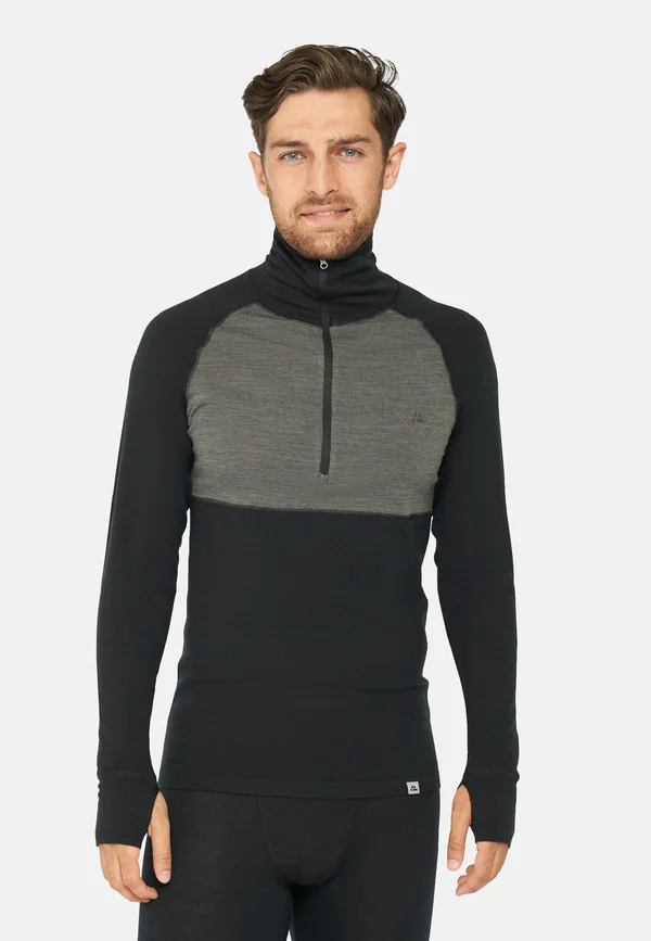 HALFZIP - Jumper - blackgrey