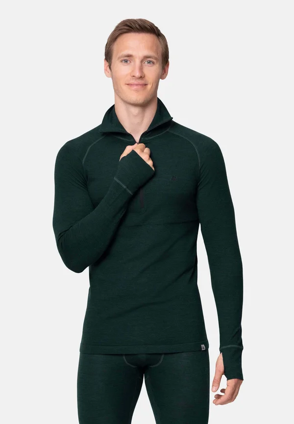 HALFZIP - Jumper - dark green
