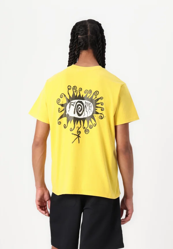 HALO  - Print T-shirt - saffron