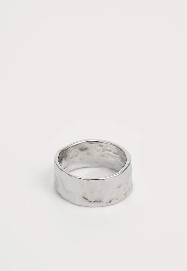 HAMMERED UNISEX - Ring - silver-coloured