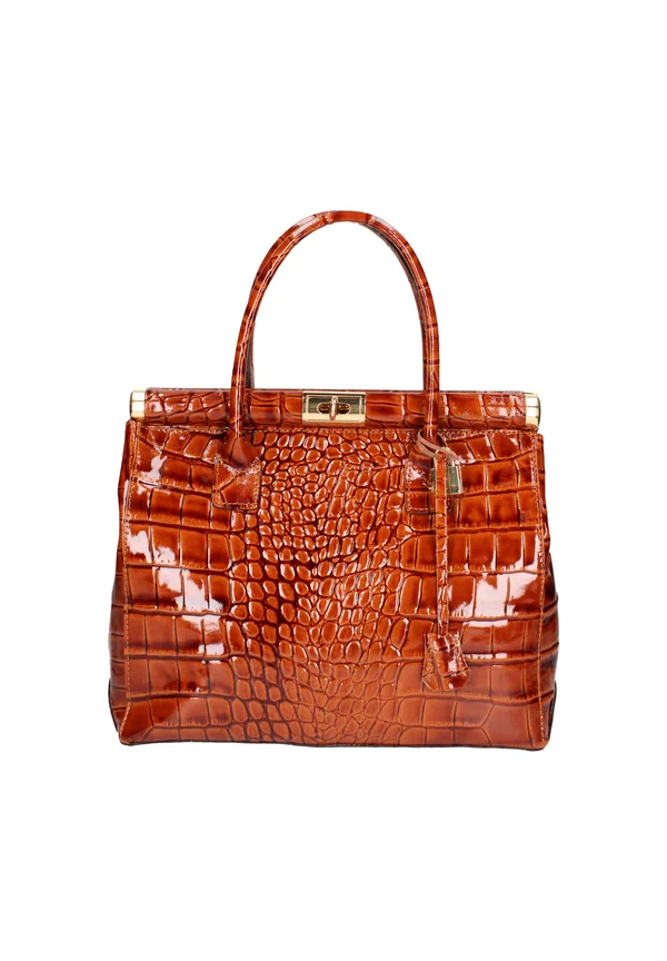 Handbag - c cuoio cognac