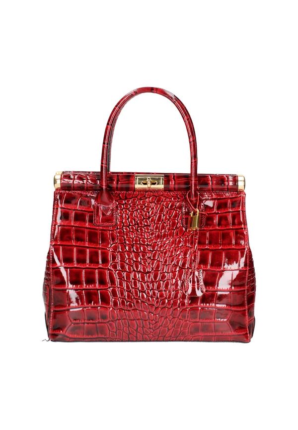 Handbag - c rosso scuro