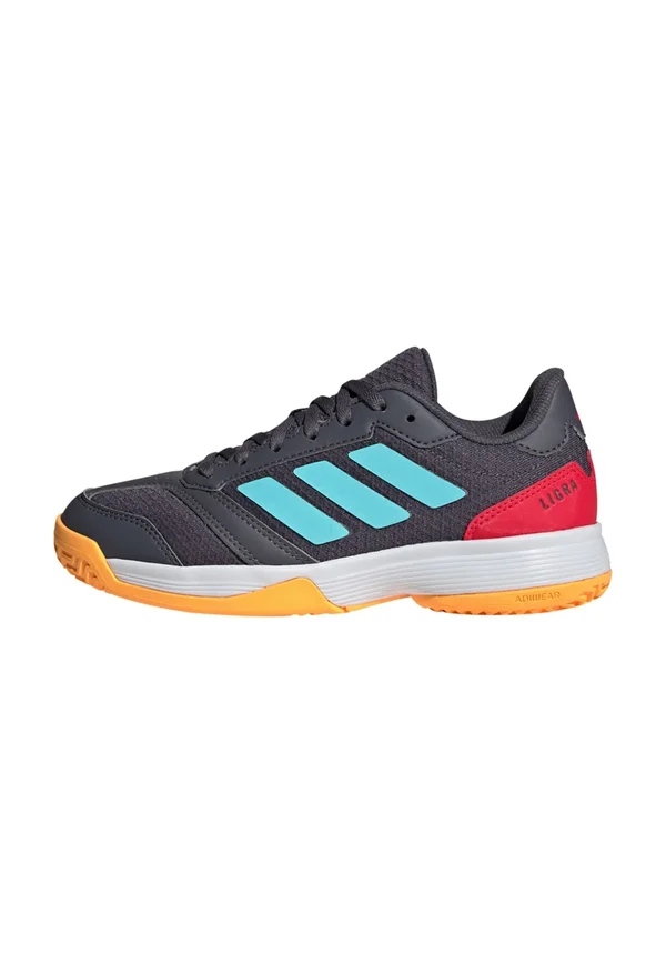 Handball shoes - aurora onix   flash aqua   semi lucid red