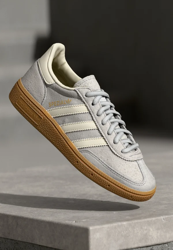 HANDBALL SPEZIAL UNISEX - Trainers - grey two/cream white/footwear white