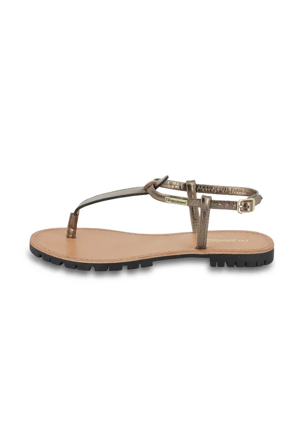 HANIL - T-bar sandals - bronze