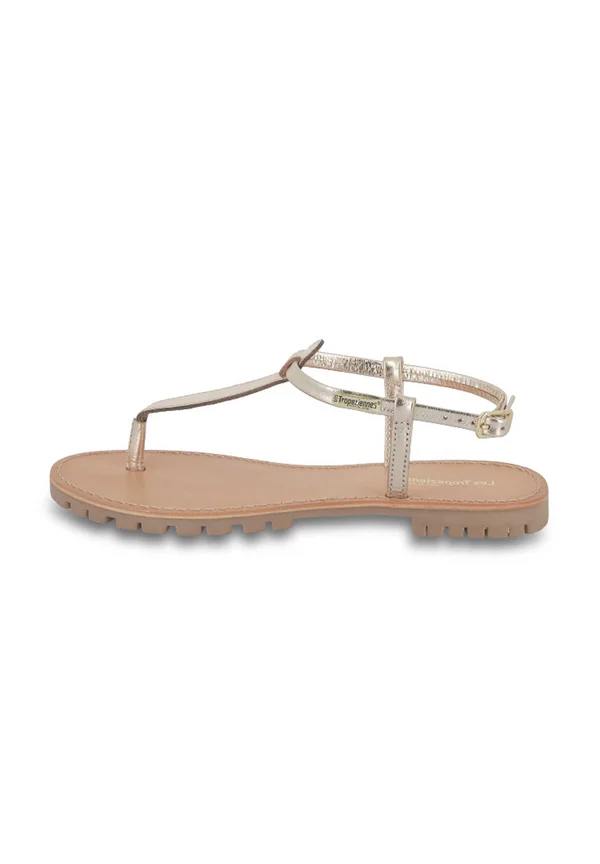 HANIL - T-bar sandals - gold