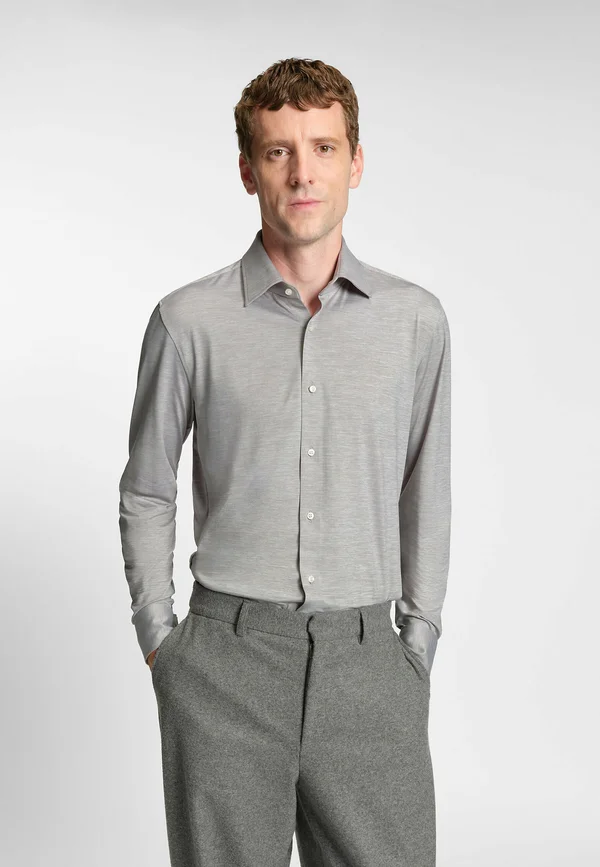 HANK KENT - Shirt - silver one