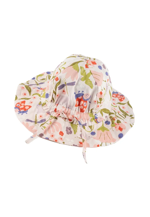 HAPPY LADYBUG - Hat - weiß rosa grün