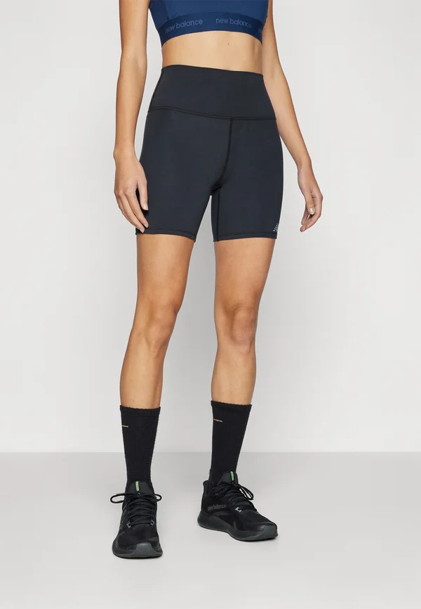 HARMONY HIGH RISE SHORT  - Leggings - black