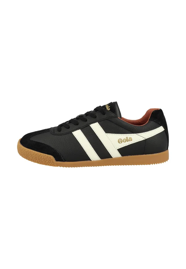 HARRIER SNEAKER - Trainers - black white moody orange cmbxb