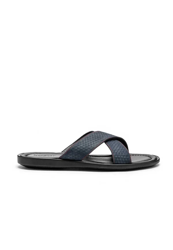 HARRY - Mules - mottled dark blue