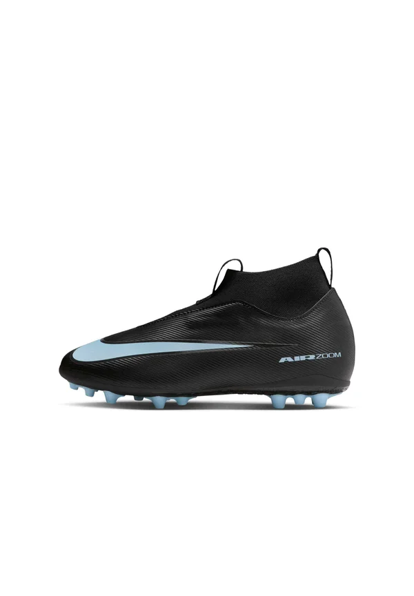 HARTPLATZ JR. MERCURIAL SUPERFLY 10 ACADEMY AG - Firm-ground football boots - black ice blue
