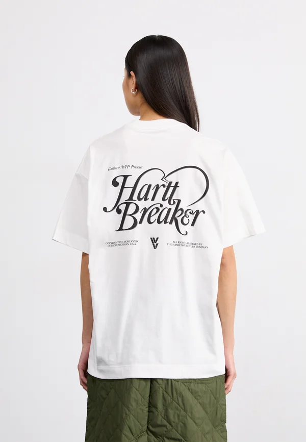 HARTTBREAKER - Print T-shirt - white