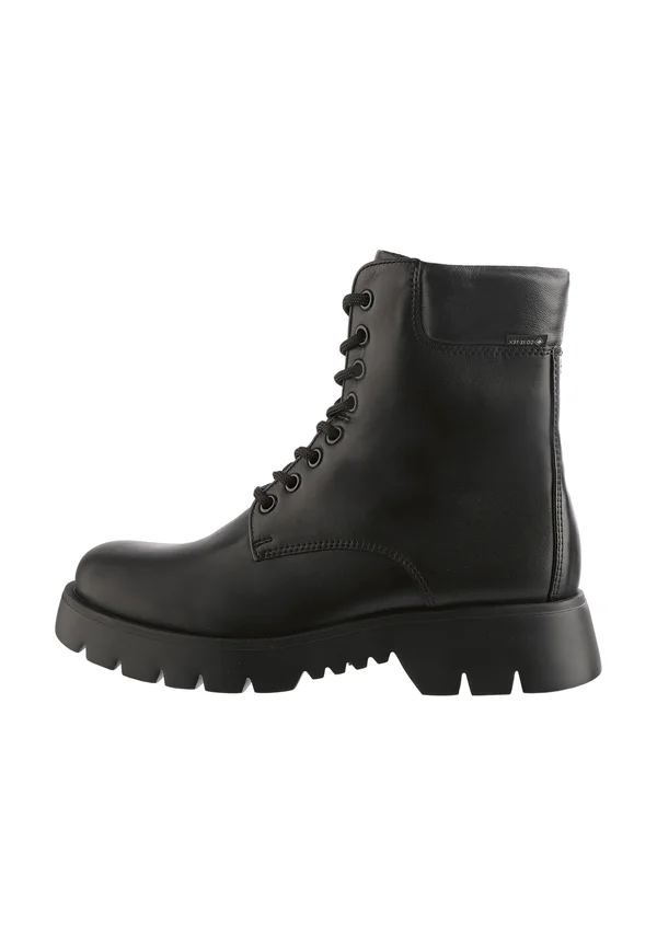 HARVEST - Platform ankle boots - schwarz