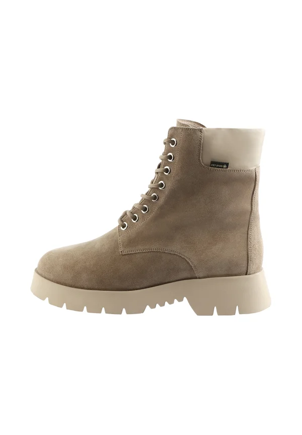 HARVEST - Platform ankle boots - taupe