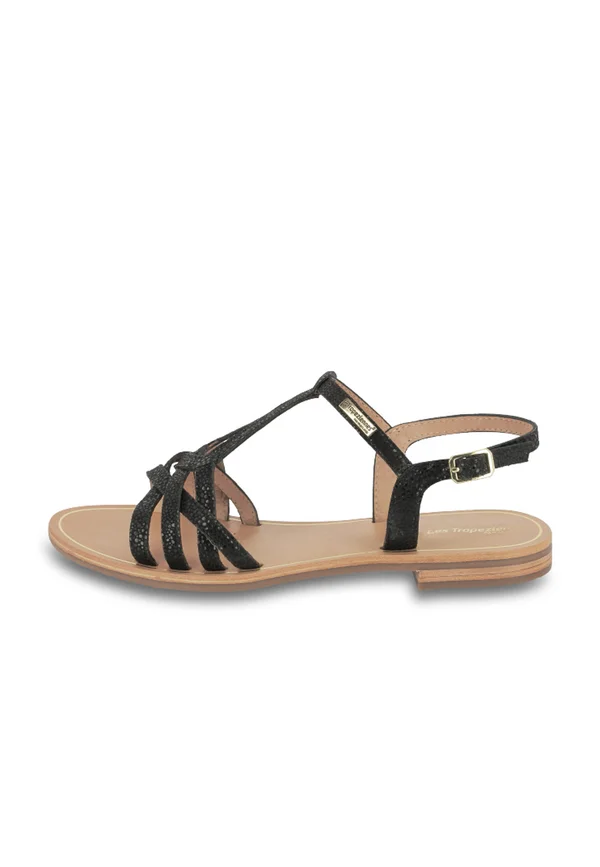 HASTRO - Sandals - varnish black