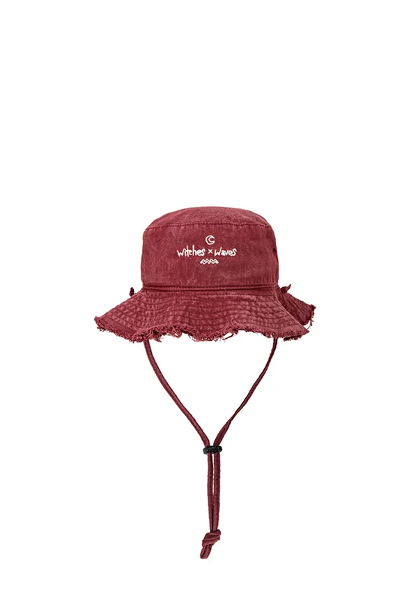 Hat - burgundy