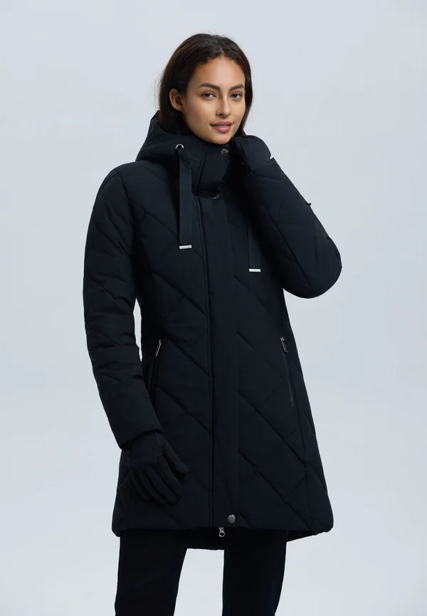 HAUKKALA - Winter coat - schwarz