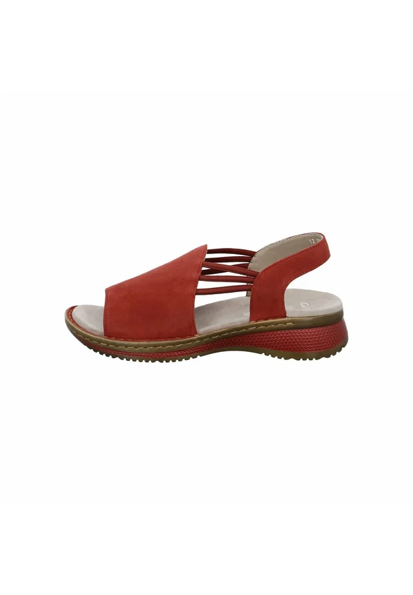 HAWAII - Wedge sandals - rot 50