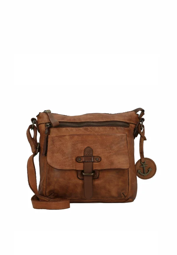 HAYDEN - Cross body bag - charming cognac