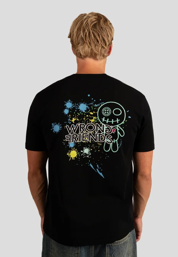 HAYS - Print T-shirt - black