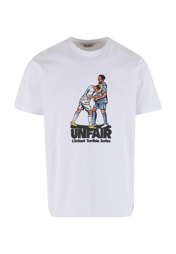 HEADBUTT - Print T-shirt - white