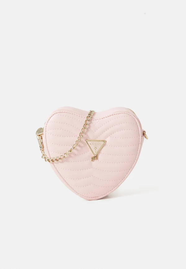 HEART BAG UNISEX - Cross body bag - pink sugar