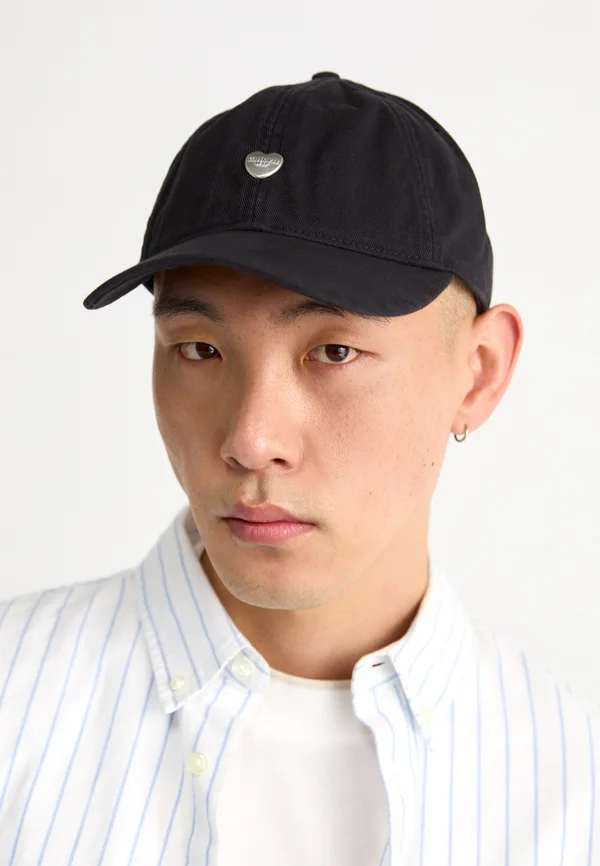 HEART UNISEX - Cap - black