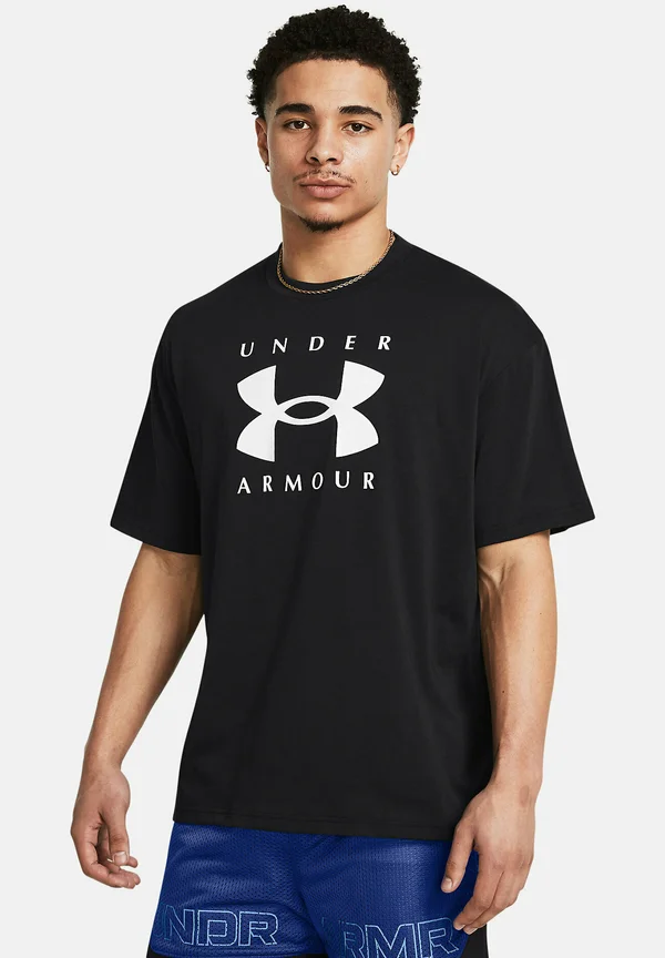 HEAVYWEIGHT BRANDED - Print T-shirt - black