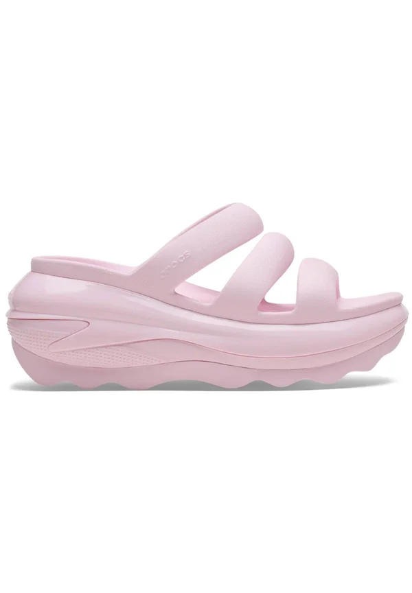 Heeled mules - pink milk
