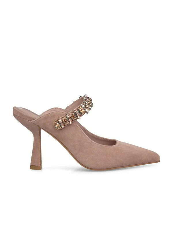 Heeled mules - rosa claro