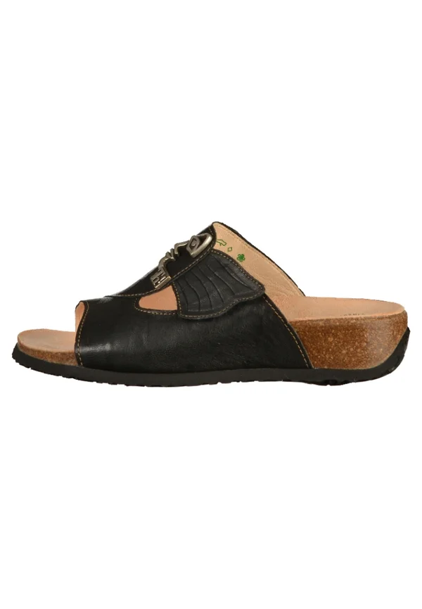 Heeled mules - schwarz