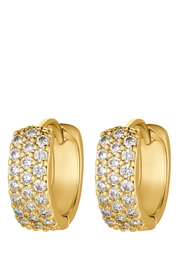 HEIDEMAN CREOLE MIT STEINEN MÄNNER CREOLE HERREN NEO GOLDFARBEN - Earrings - goldfarbend