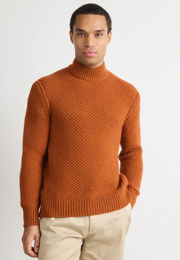 HELETTO - Jumper - dark orange