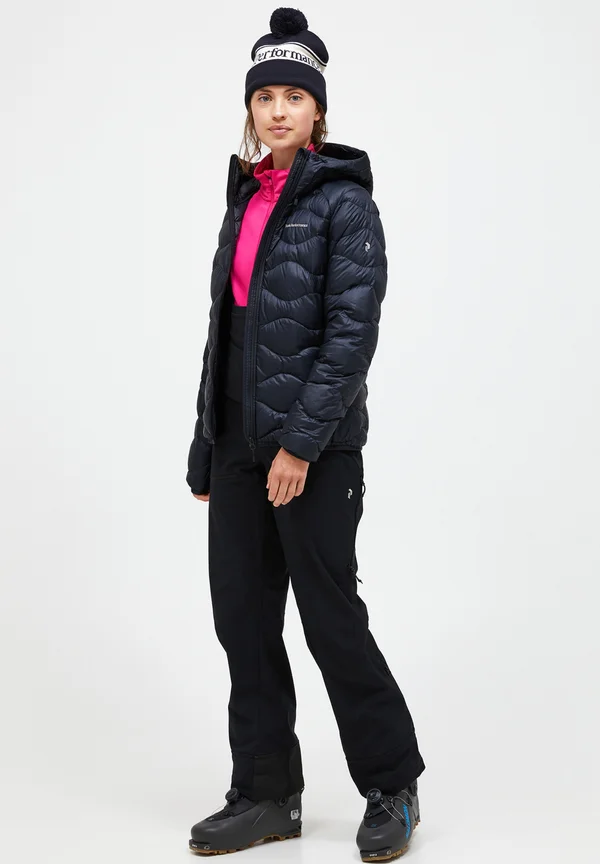 HELIUM HOOD - Down jacket - black