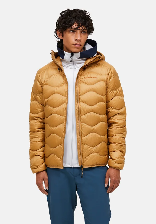HELIUM HOOD - Down jacket - sierra sand