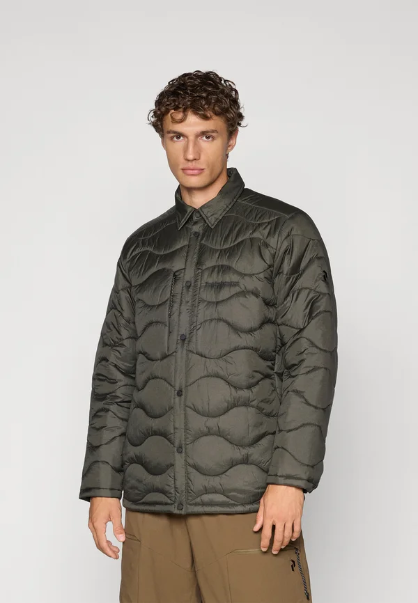 HELIUM SYNTHETIC OVERSHIRT - Outdoor jacket - olive extreme