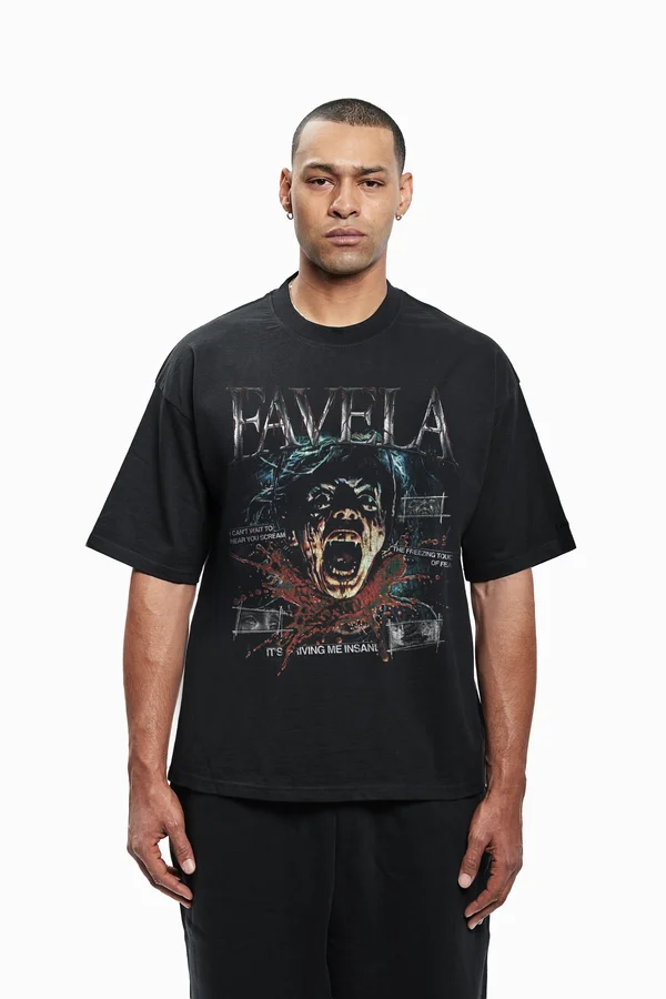 HELL COMPANY UNISEX - Print T-shirt - black