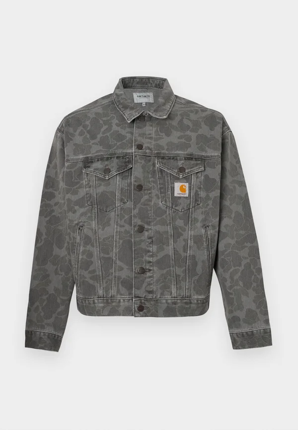 HELSTON JACKET - Denim jacket - black