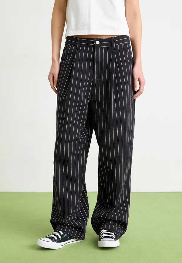 HENDRY PANT - Trousers - black/wax rinsed