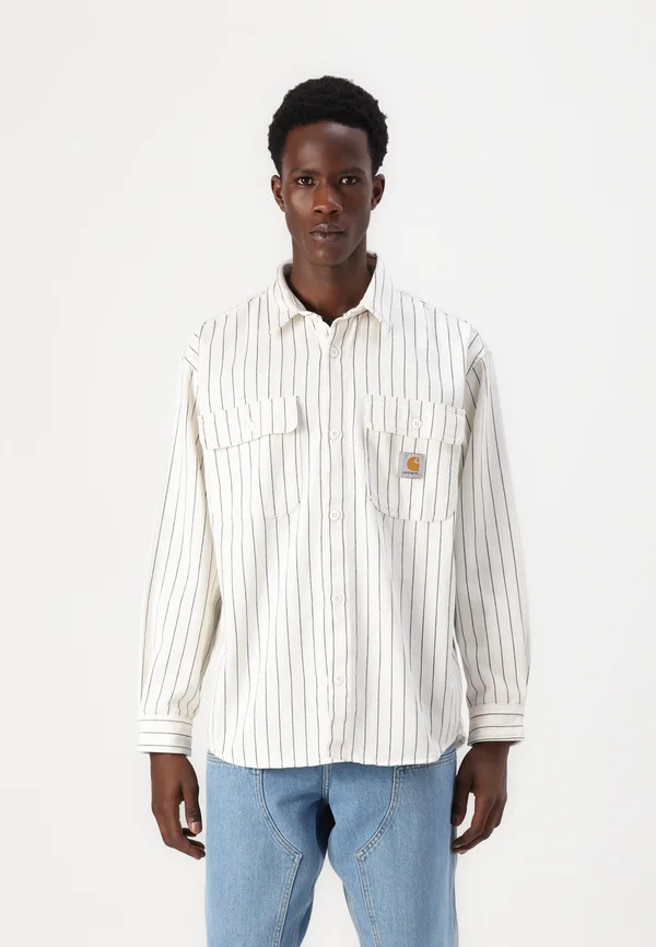 HENDRY SHIRT - Summer jacket - seaton/dark navy