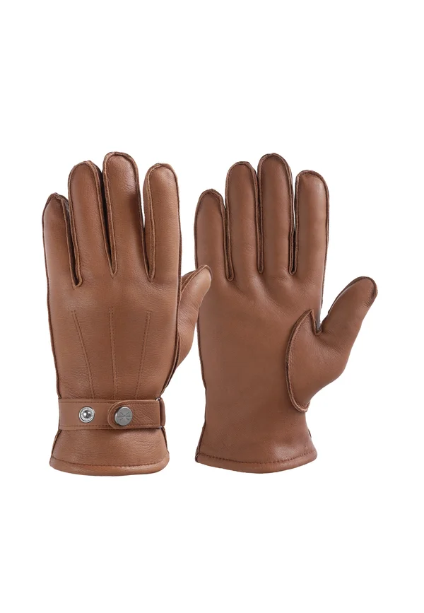 HENRY - Gloves - cognac