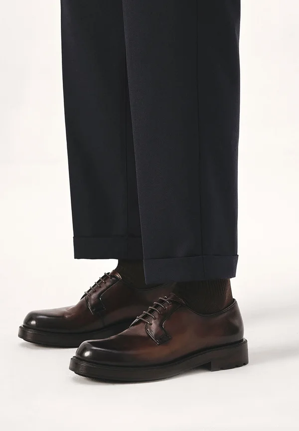HENRYST - Smart lace-ups - brown
