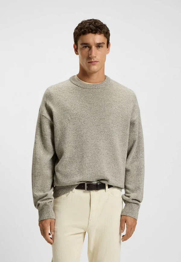 HERCOLE - Jumper - open white eleven